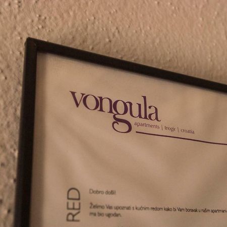 Apartments Vongula Trogir Eksteriør billede